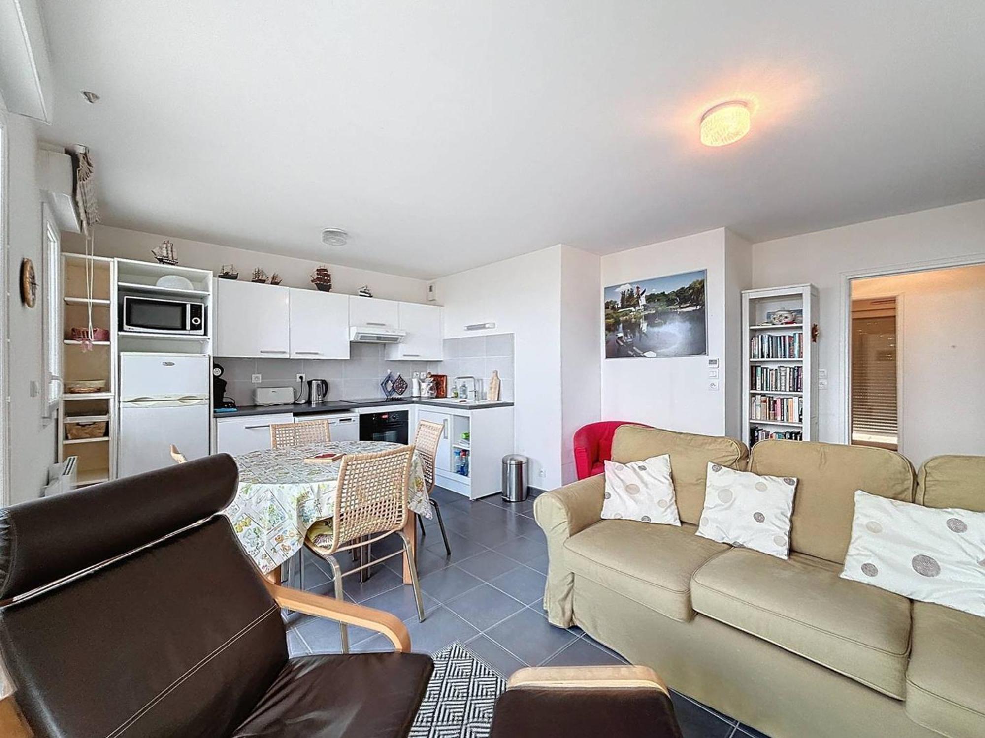 Appartement Rez-De-Jardin, Front De Mer, 4 Pers, Calme, Wifi Gratuit - Fr-1-465-46 메르빌프랑세빌플라쥐 외부 사진